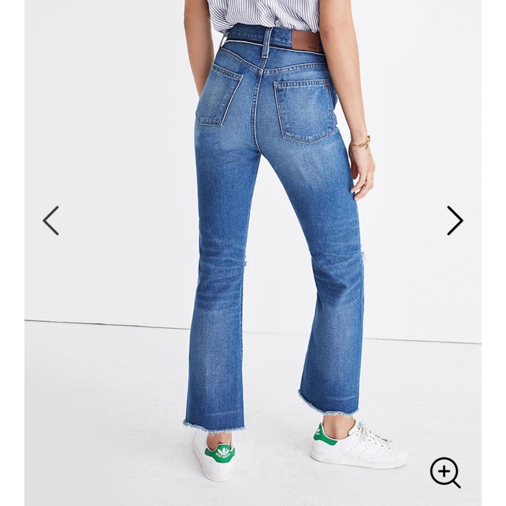 Madewell Retro Crop Bootcut Jeans
